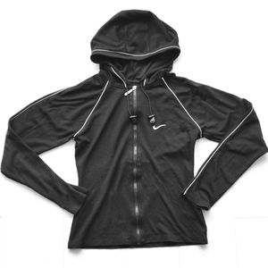 Nike like new Hoodie training zip jacket with hood